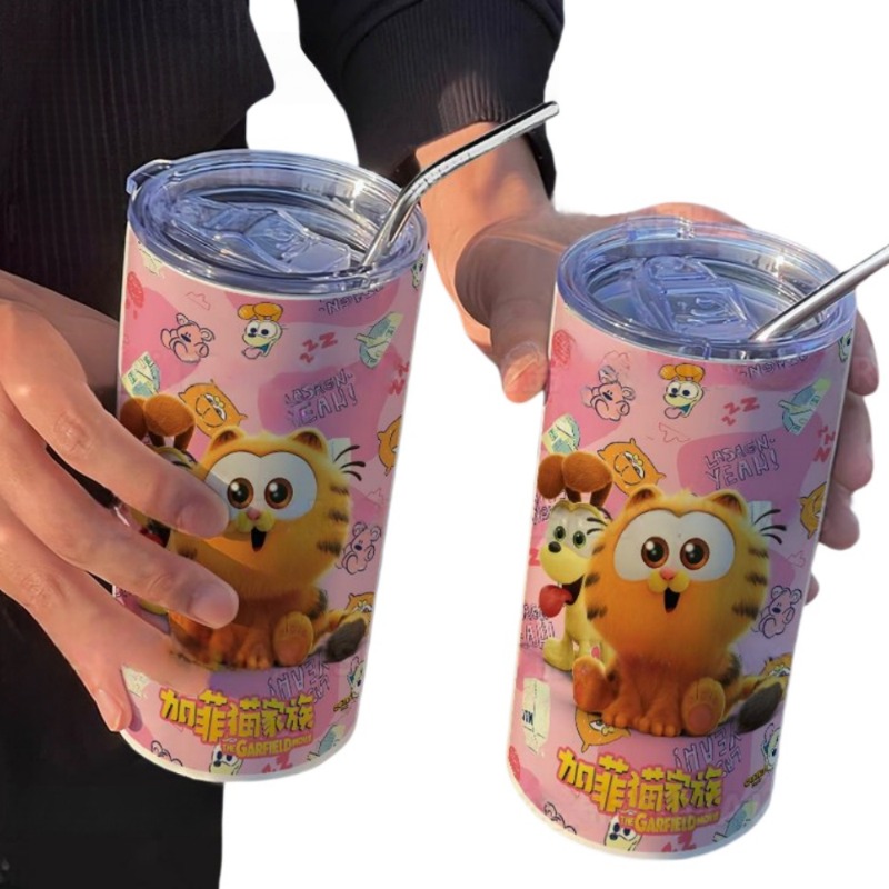 Garfield Coffee Cup Couple's H - Stainless Steel Straw 评论和价格