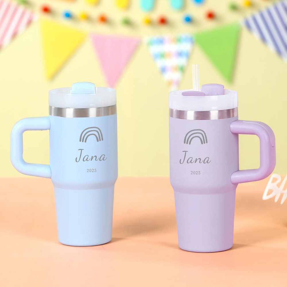 414ml Custom Thermal Water Bot - Stainless Steel Straw 评论和价格