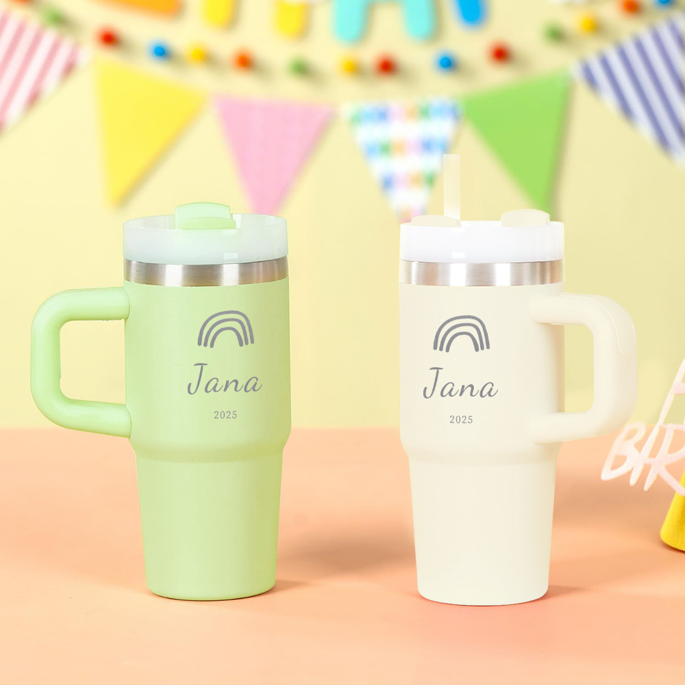 414ml Custom Thermal Water Bot - Stainless Steel Straw 评论和价格