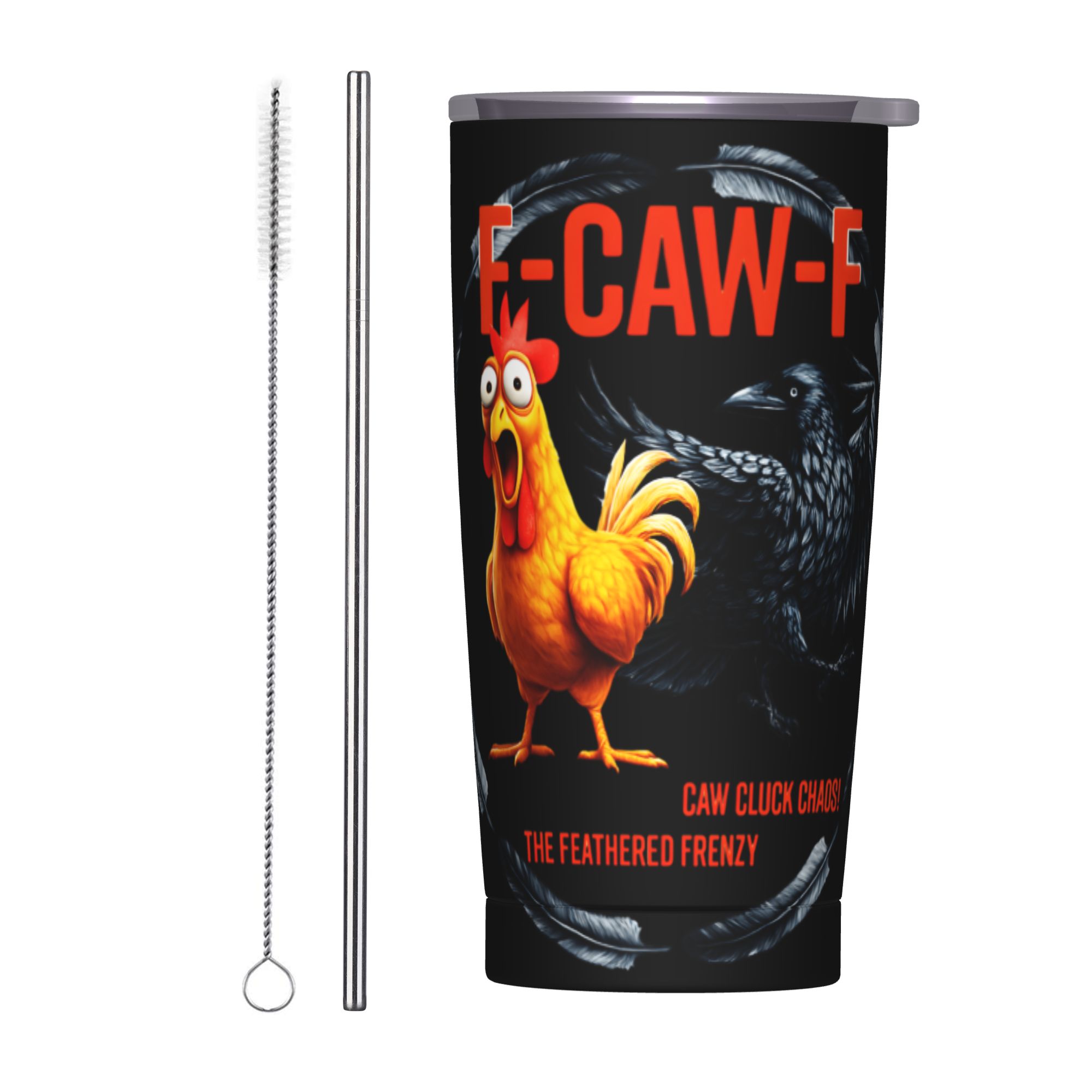 F-Caw-F Chicken FCAWF Insulate - Stainless Steel Straw 评论和价格