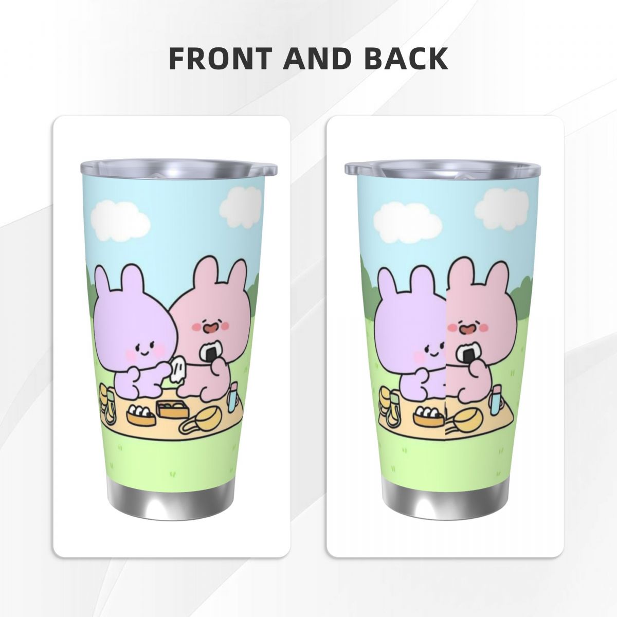 Asamimichaan Cute Asamimi 20oz - Stainless Steel Straw 评论和价格